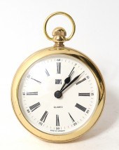 GUMP'S QUARTZ DESK CLOCK Gump'