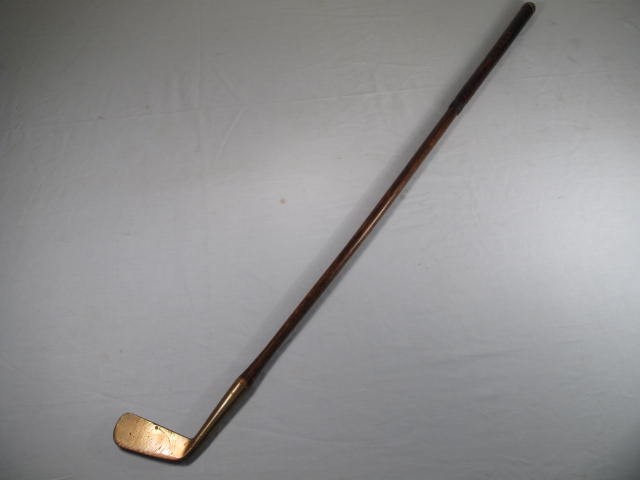 Gun metal brass head putter golf