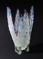 GUNDI ART GLASS SCULPTURE: Pla