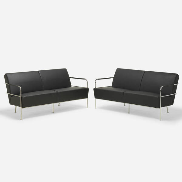 Gunilla Allard. Cinema sofas, pair.