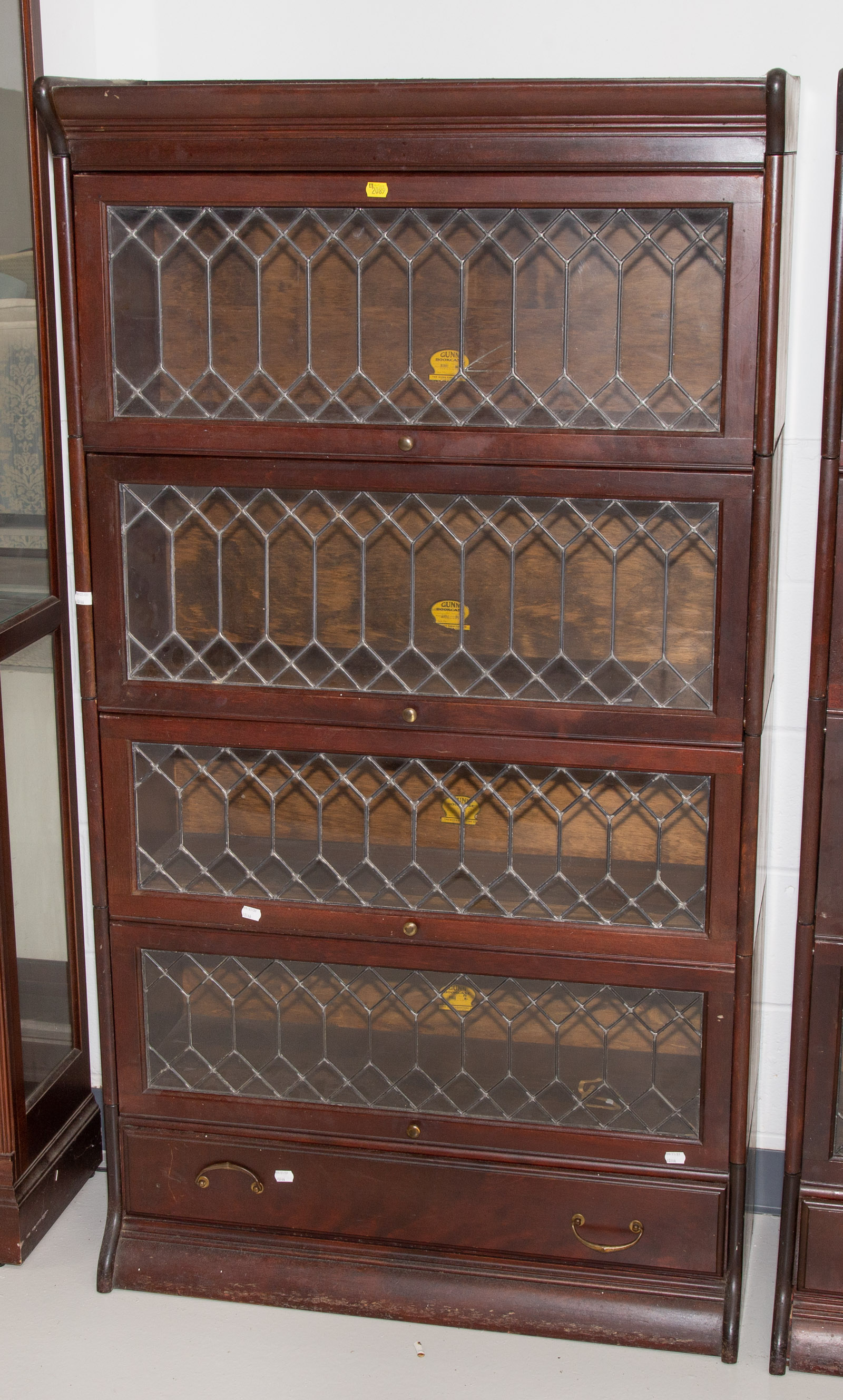 GUNN CHERRY BARRISTER BOOKCASE