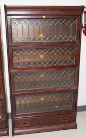 GUNN CHERRY BARRISTER BOOKCASE