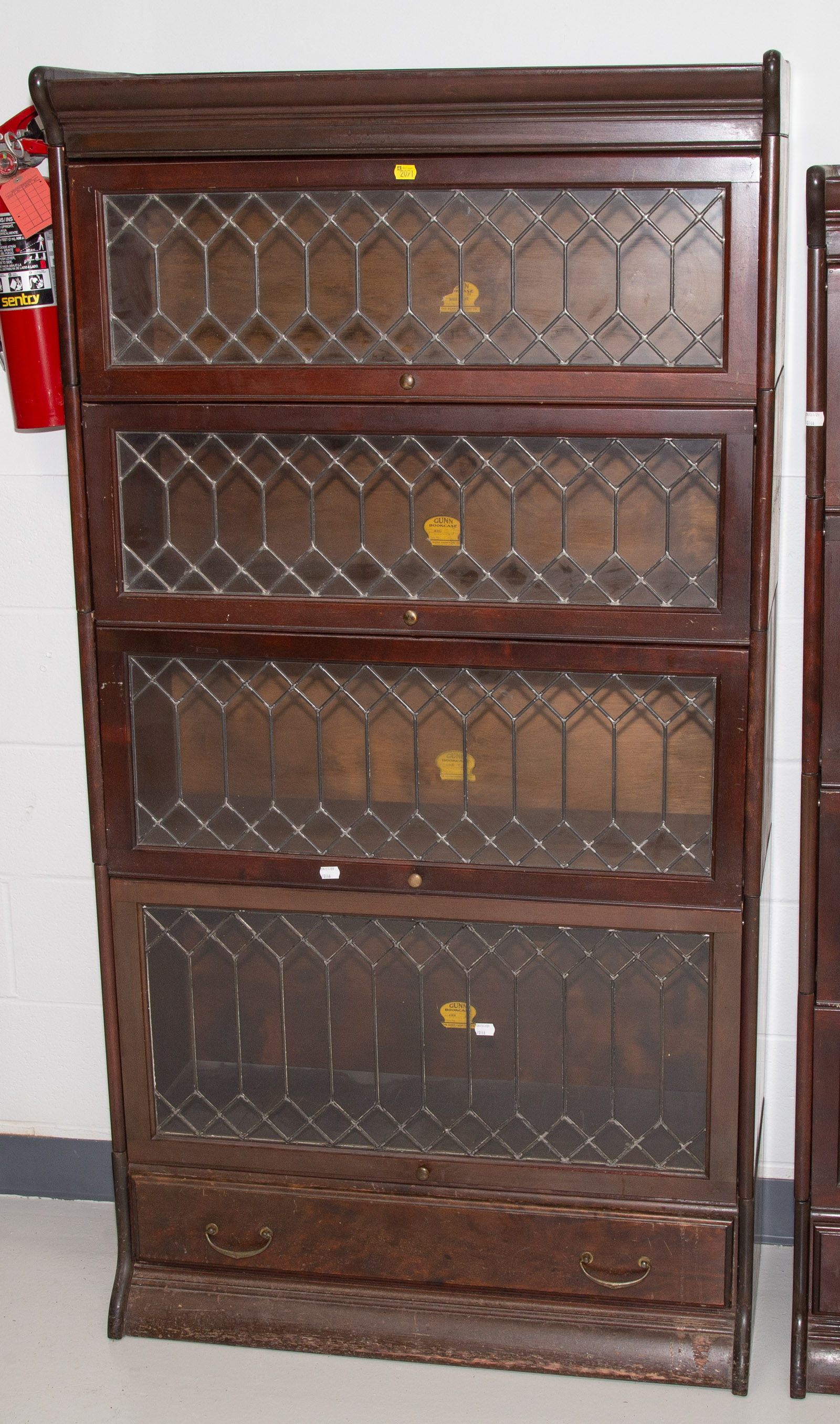 GUNN CHERRY BARRISTER BOOKCASE