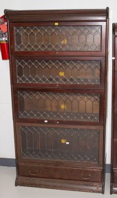 GUNN CHERRY BARRISTER BOOKCASE