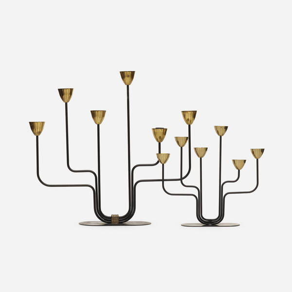 Gunnar Ander. Candelabra, set of
