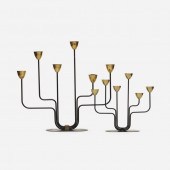Gunnar Ander. Candelabra, set