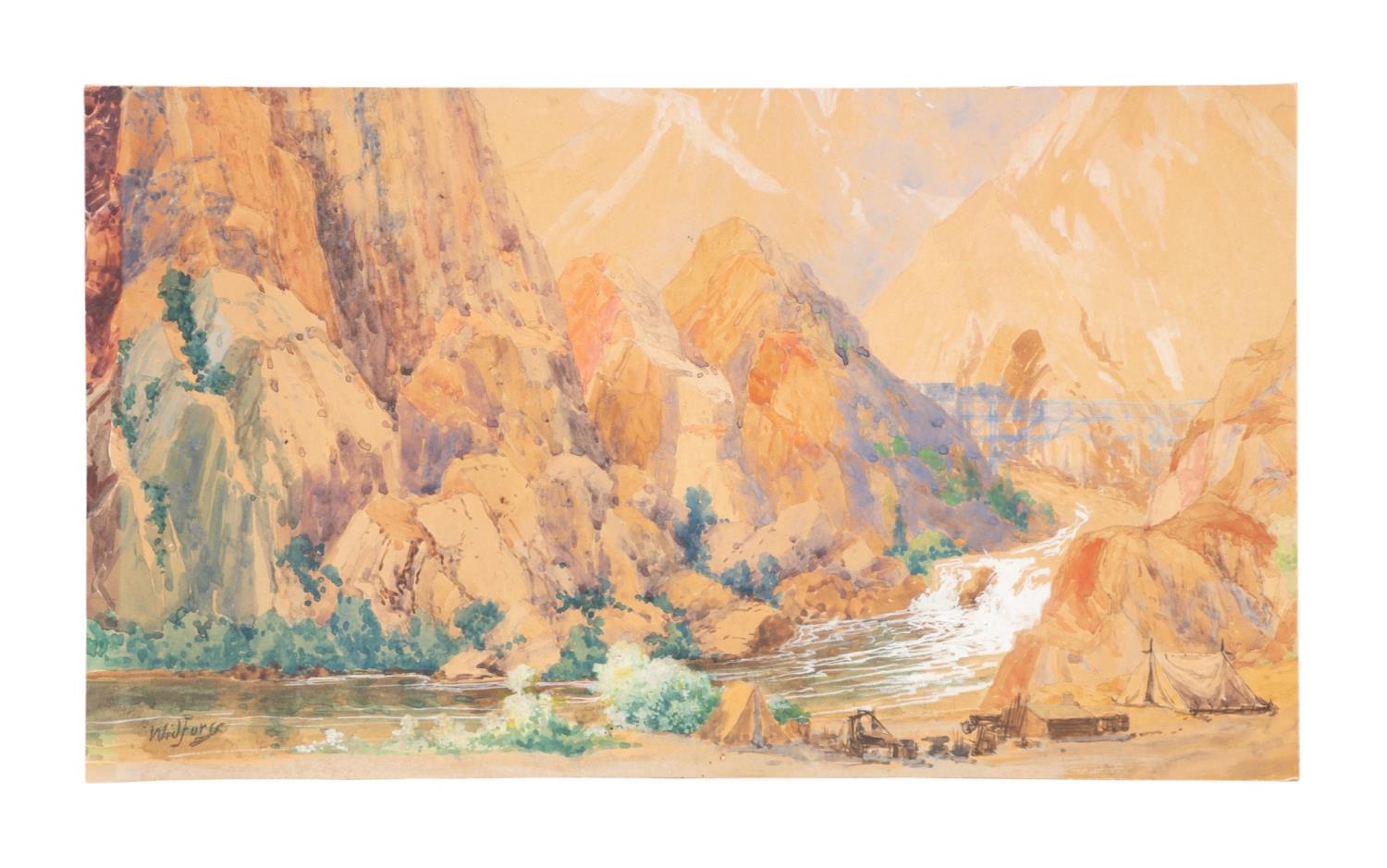 GUNNAR WIDFORSS "MOUNTAIN