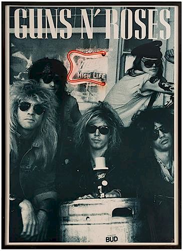 GUNS N ROSES NEON TAVERN