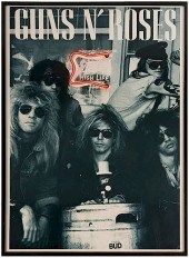 GUNS N ROSES NEON TAVERN SIGN.