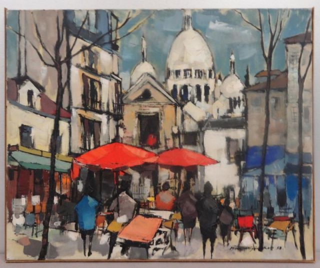 GUNTHER Max. 1958 Oil on Canvas