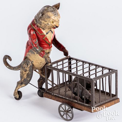 GUNTHERMAN PAINTED TIN WIND-UP