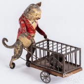 GUNTHERMAN PAINTED TIN WIND-UP