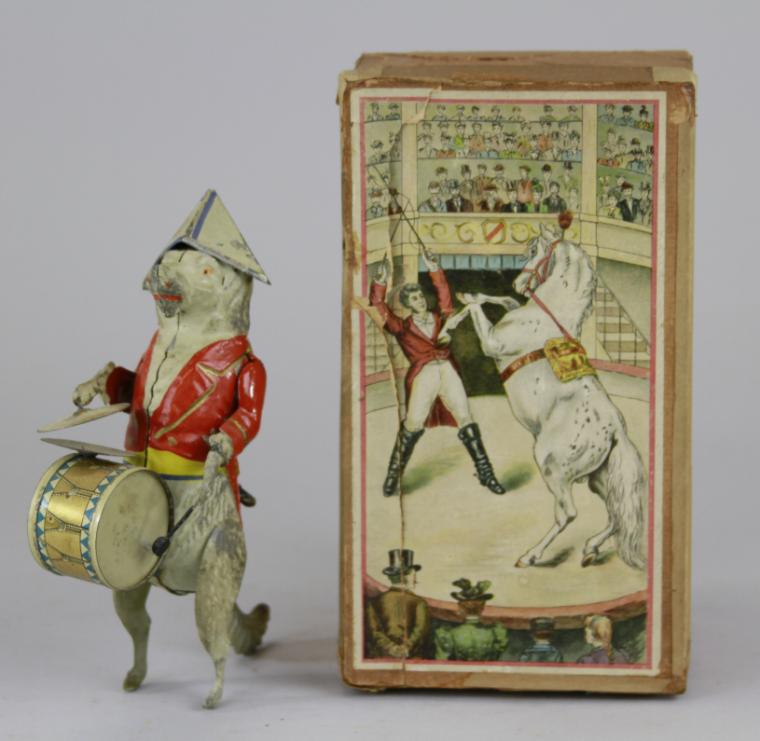 GUNTHERMANN BOXED DOG WITH DRUM