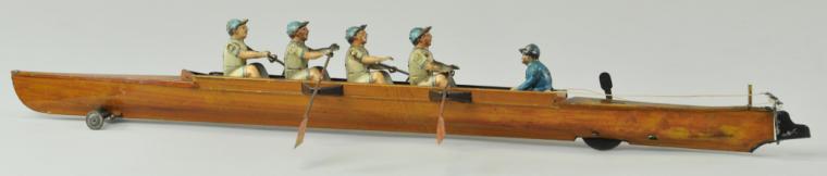 GUNTHERMANN FOUR MAN SCULL TOY