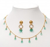 GURHAN 22K YG BRIOLETTE EMERAL