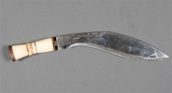 Gurkha military-issue kukhri