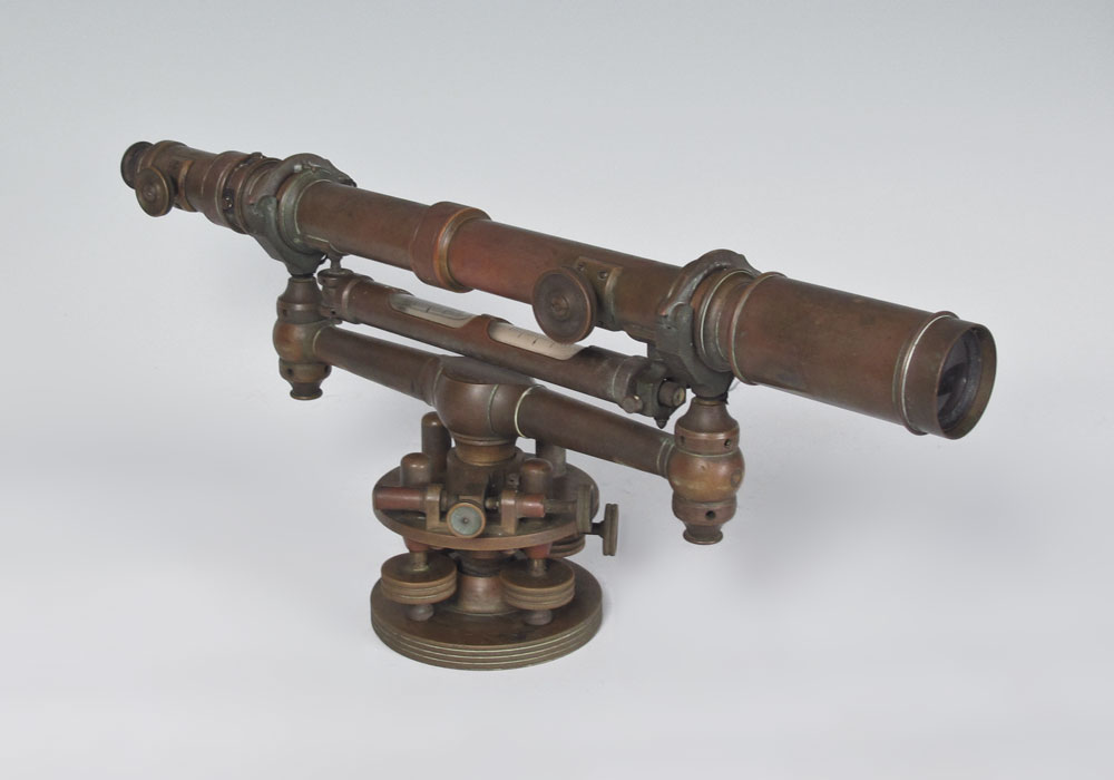 GURLEY BRASS SURVEYORS TRANSIT IN