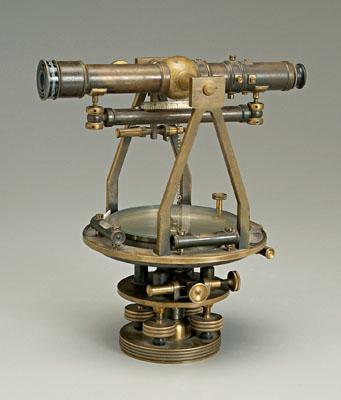 Gurley engineer's transit, double
