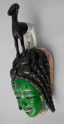 GURO IVORY COAST CARVED MASK