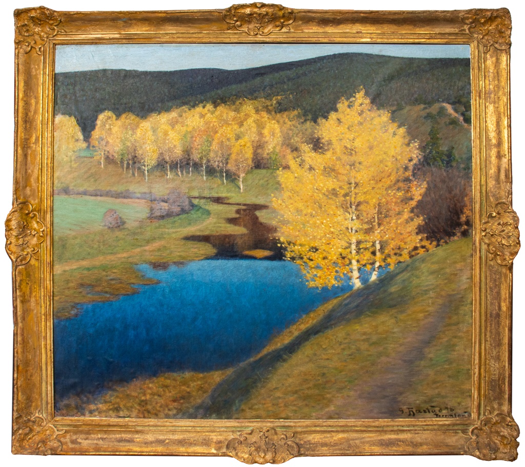 GUSTAF FJAESTAD "VARMLAND" OIL ON