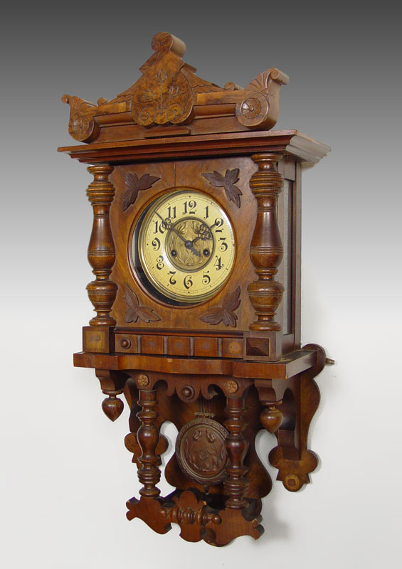 GUSTAV BECKER CARVED GERMAN WALL