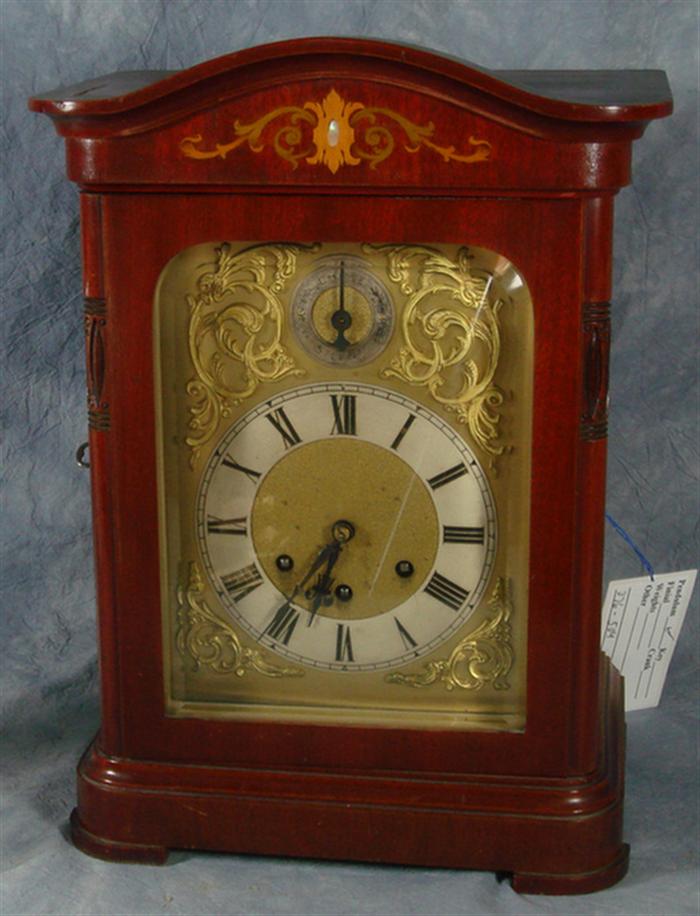 Gustav Becker inlaid mahogany 5