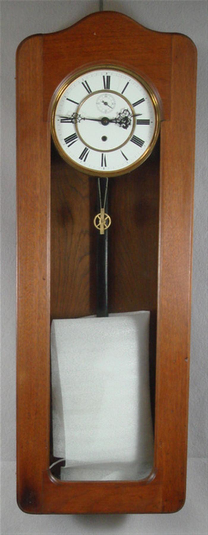 Gustav Becker weight driven wall
