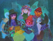 GUSTAV LIKAN (1912-1998) ACRYL