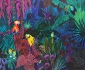 GUSTAV LIKAN (1912-1998) JUNGL