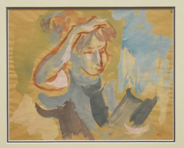 GUSTAV LIKAN (1912-1998) PAINTING