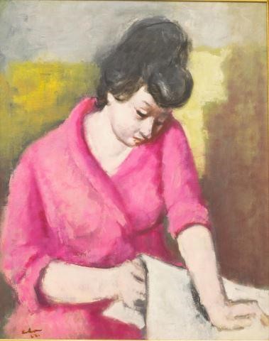 GUSTAV LIKAN (1912-1998) WOMAN