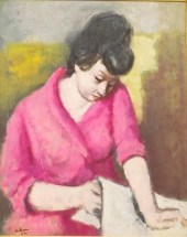 GUSTAV LIKAN (1912-1998) WOMAN