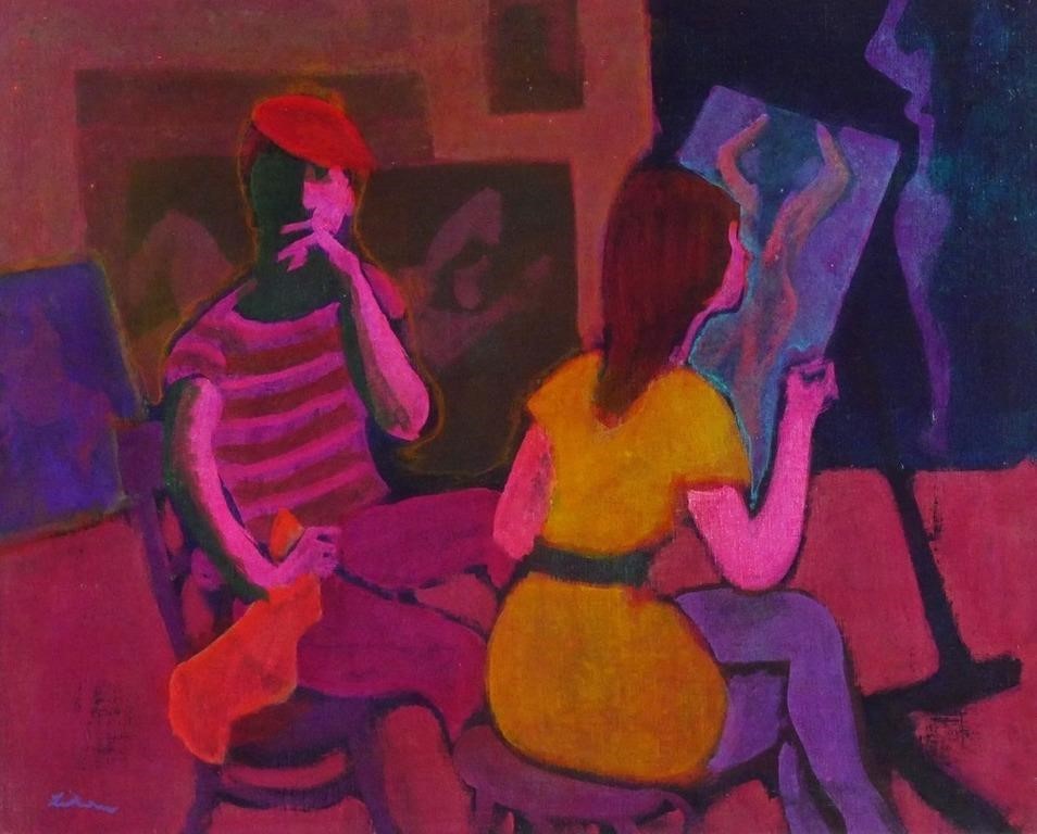 GUSTAV LIKAN OIL ON