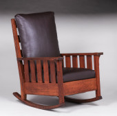 GUSTAV STICKLEY #323 SLATTED R
