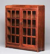 GUSTAV STICKLEY 54"W TWO-DOOR