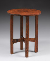 GUSTAV STICKLEY #604 TEA TABLE