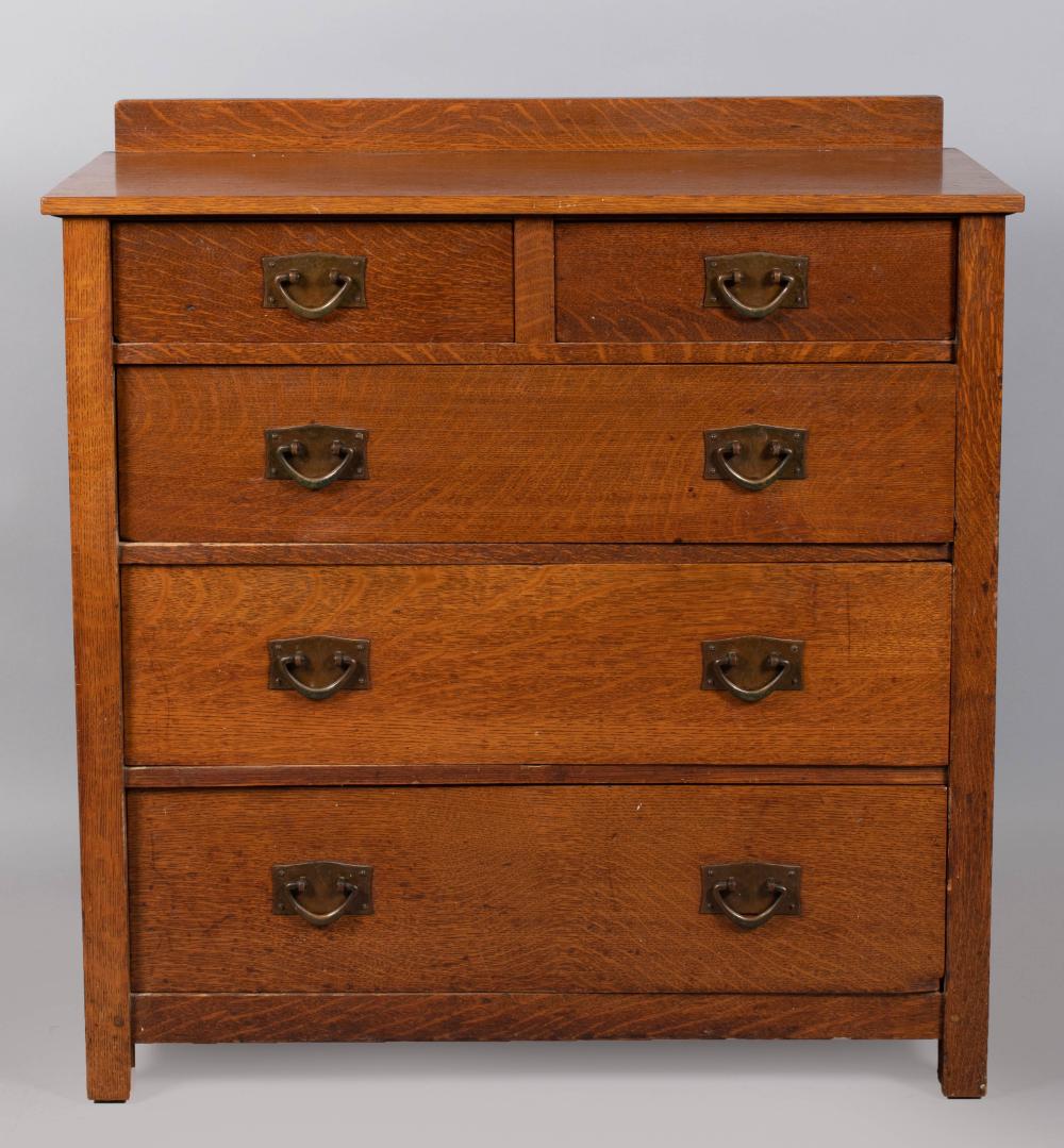 GUSTAV STICKLEY ARTS AND CRAFTS OAK