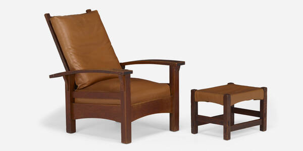Gustav Stickley. Bow-arm Morris