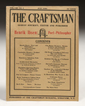 GUSTAV STICKLEY CRAFTSMAN MAGA