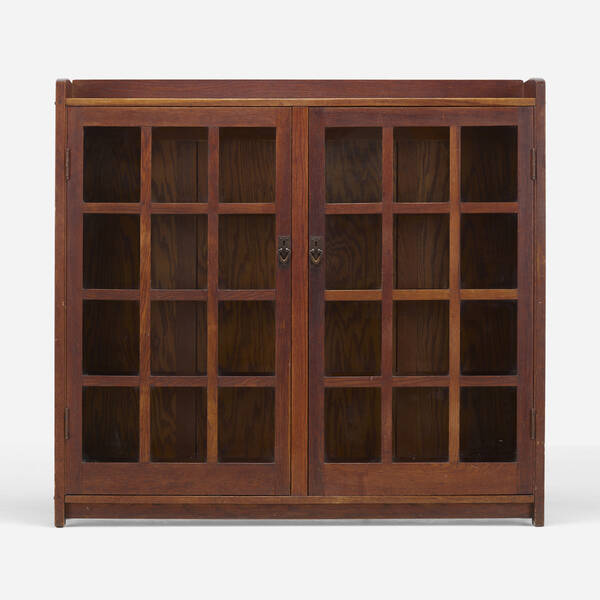 Gustav Stickley. Double-door