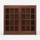 Gustav Stickley. Double-door b
