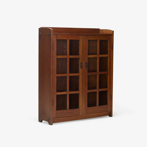 Gustav Stickley. double-door