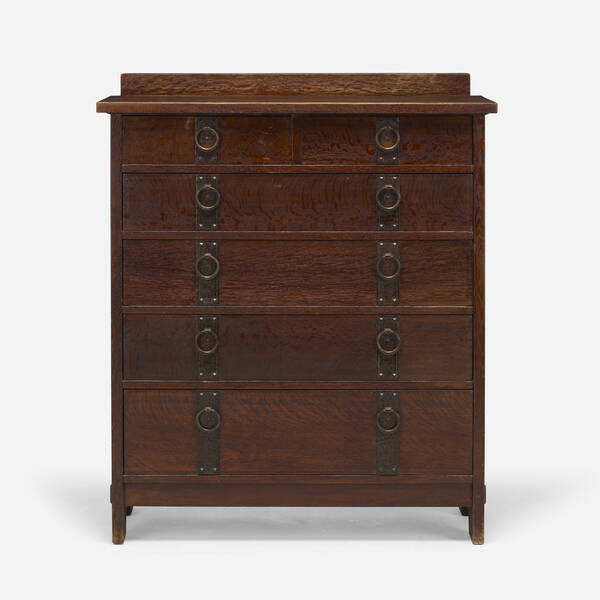 Gustav Stickley. Dresser, model