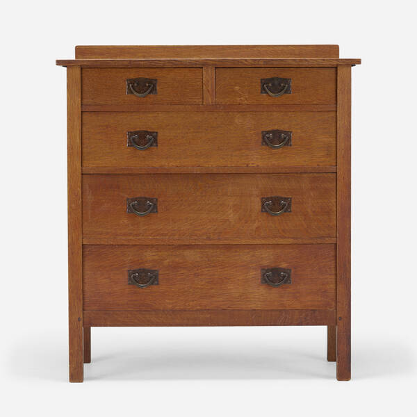 Gustav Stickley. Dresser, model