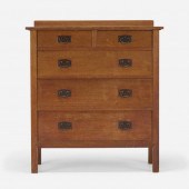 Gustav Stickley. Dresser, mode