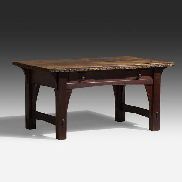Gustav Stickley. Early desk,