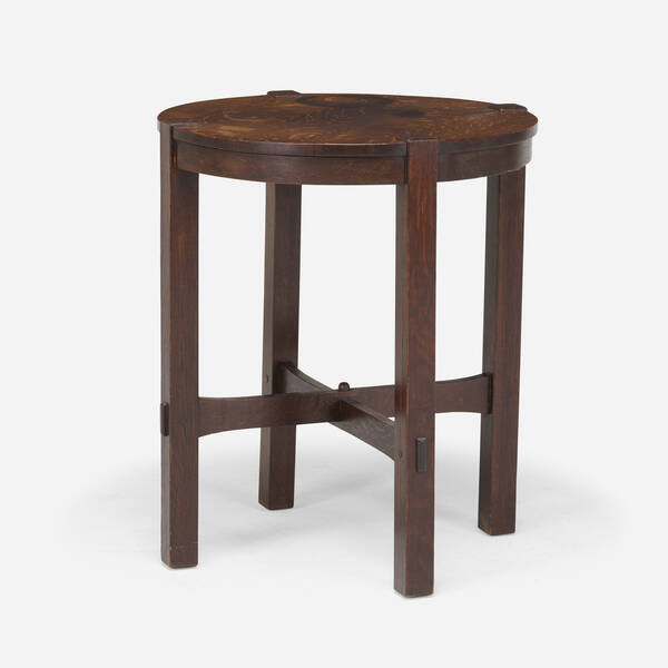 Gustav Stickley. Early lamp