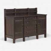 Gustav Stickley. Early sideboa
