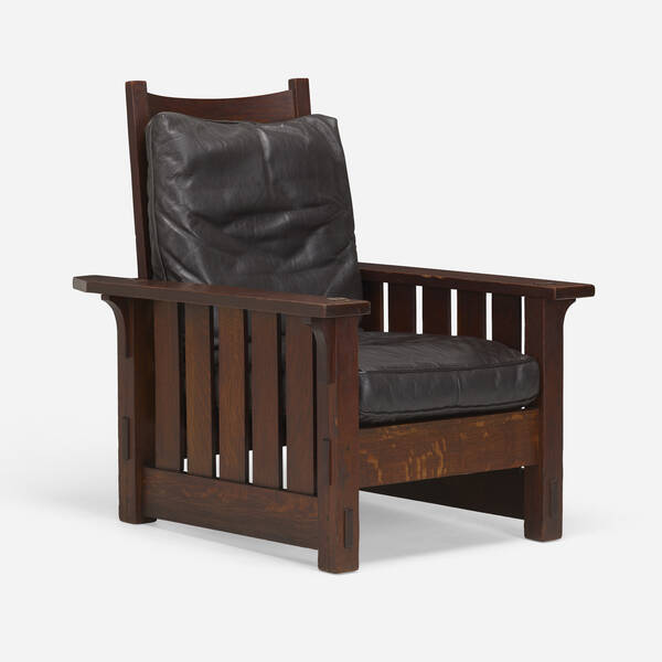 Gustav Stickley. Flat-arm Morris