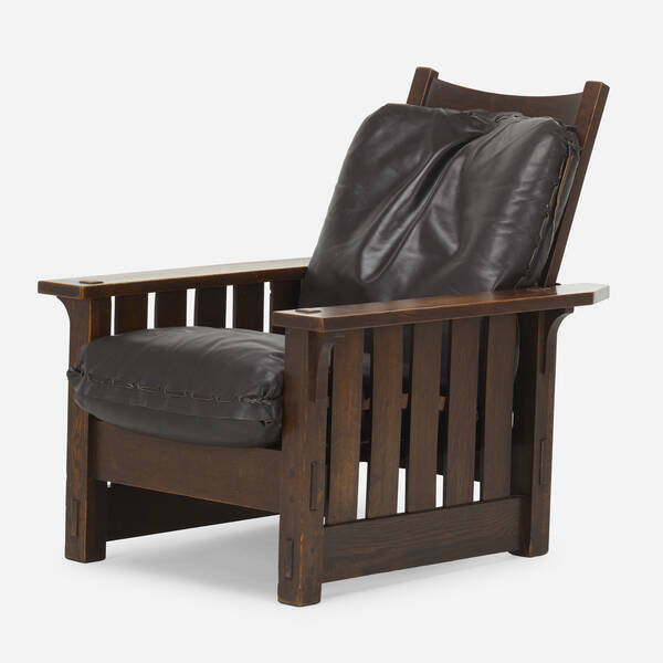 Gustav Stickley. Flat-arm Morris